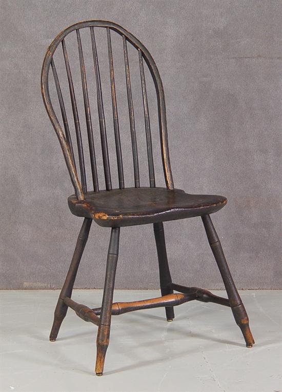 Appraisal: Windsor Side Chair Early th Century Bamboo turnings Seven spindle