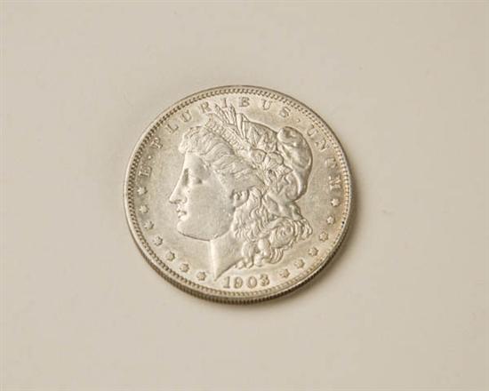 Appraisal: -S Morgan Silver Dollar