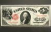 Appraisal: CURRENCY - Series of red seal large one dollar bill