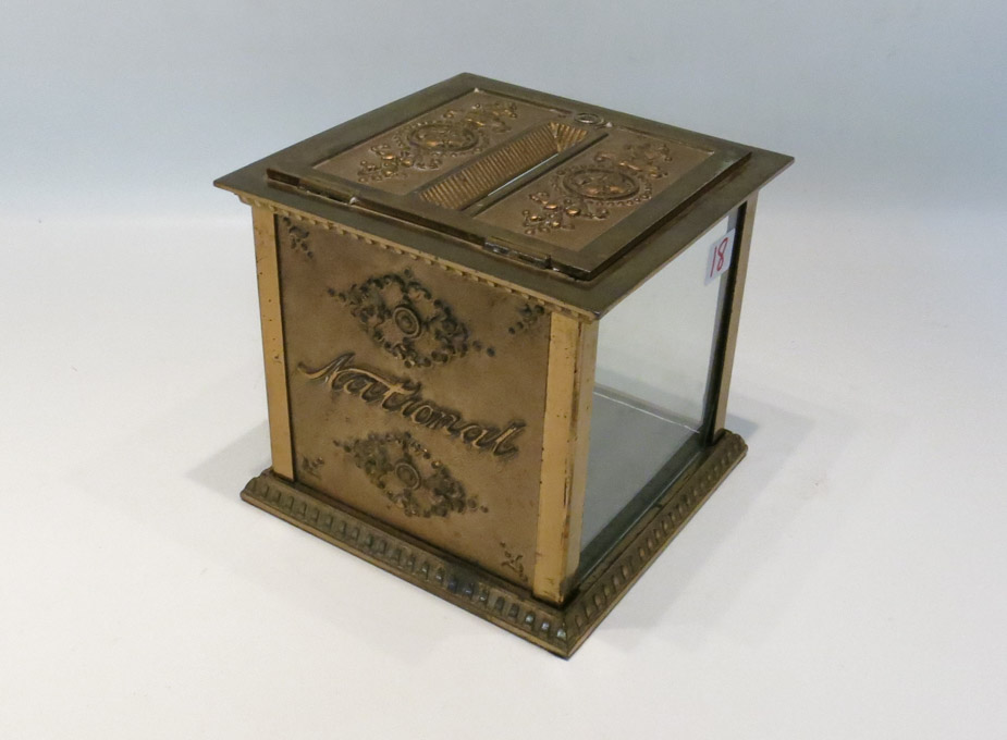 Appraisal: NCR TICKET RECEIPT BOX National Cash Register Co c s