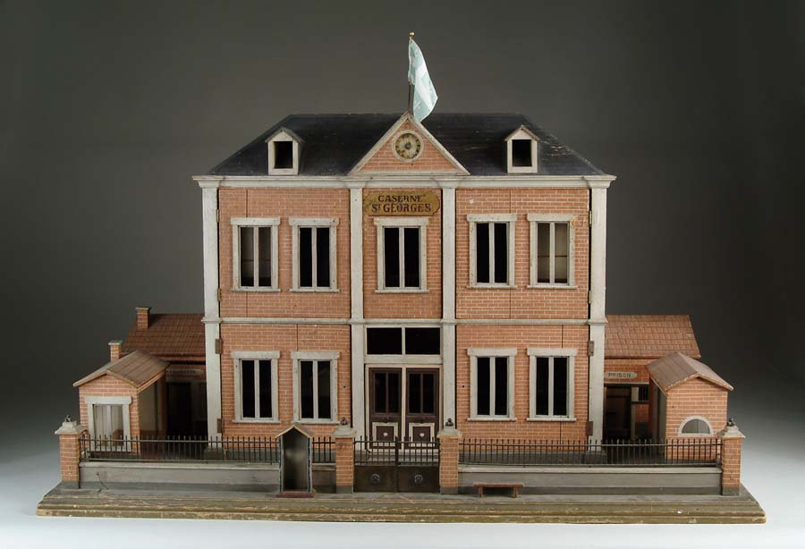 Appraisal: TURN OF THE CENTURY ARCHITECTURAL MODEL OF A FRENCH MILITARY