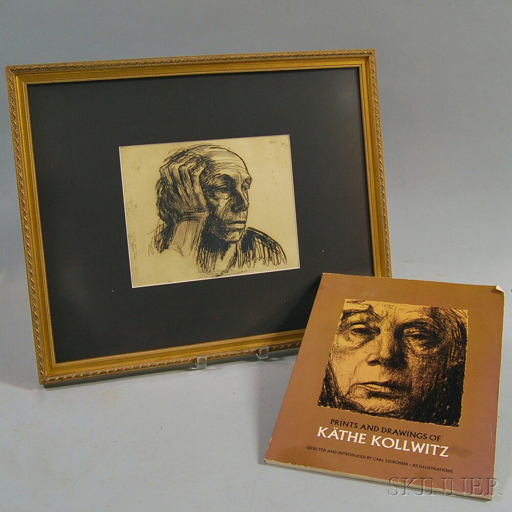 Appraisal: K the Kollwitz German - Selbstbildnis from the von der