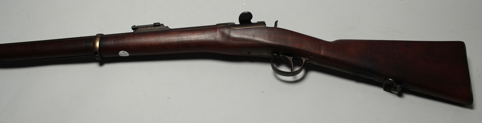 Appraisal: AUSTRIAN WERNEL RIFLE mm Dull brown finish Length of barrel