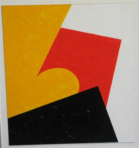 Appraisal: Seymour Zayon American late th c acrylic x Balance and