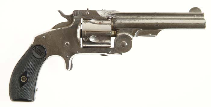 Appraisal: SMITH WESSON SINGLE ACTION FIRST MODEL BABY RUSSIAN REVOLVER Cal