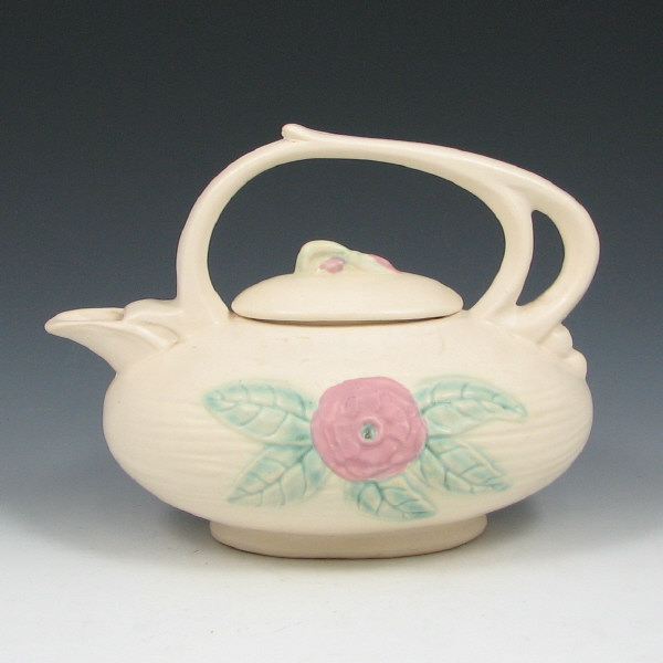 Appraisal: Hull Open Rose - Teapot - Mint Open Rose teapot