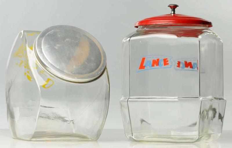 Appraisal: Lot of Lance Just Born Store Jars s to s