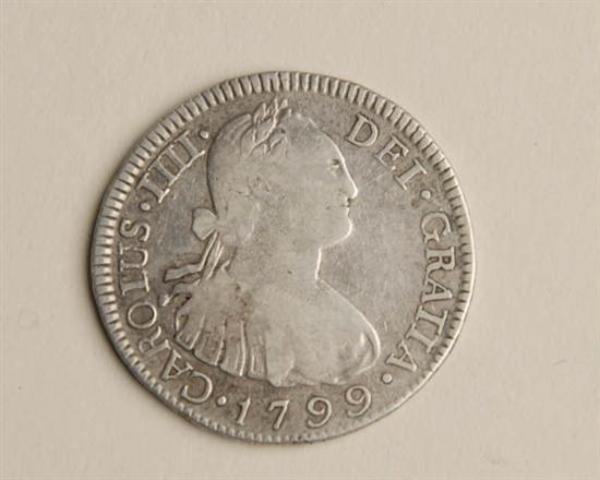 Appraisal: Two Reales Spain silver