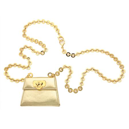 Appraisal: Ferragamo Mini Purse Pendant Estimate -