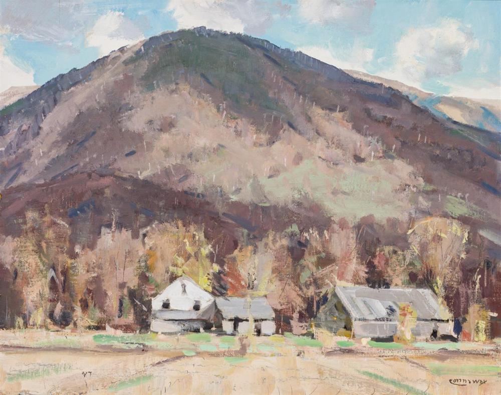 Appraisal: JAY HALL CONNAWAY American - Hathaway Farm Dorset Vermont oil