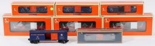 Appraisal: LIONEL O MODERN ERA BOX CARS 'CHRISTMAS 'ETC LIONEL O