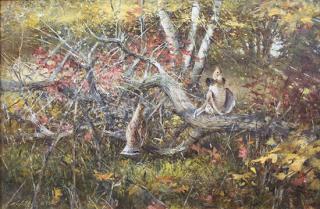 Appraisal: Ruffed Grouse by Robert Abbett Robert Abbett - oil on