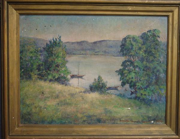 Appraisal: Jeannette Slocomb Edwards American th c x o c Charlestown