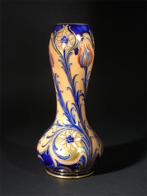 Appraisal: Alhambra' a James Macintyre vase designed by William Moorcroft painted