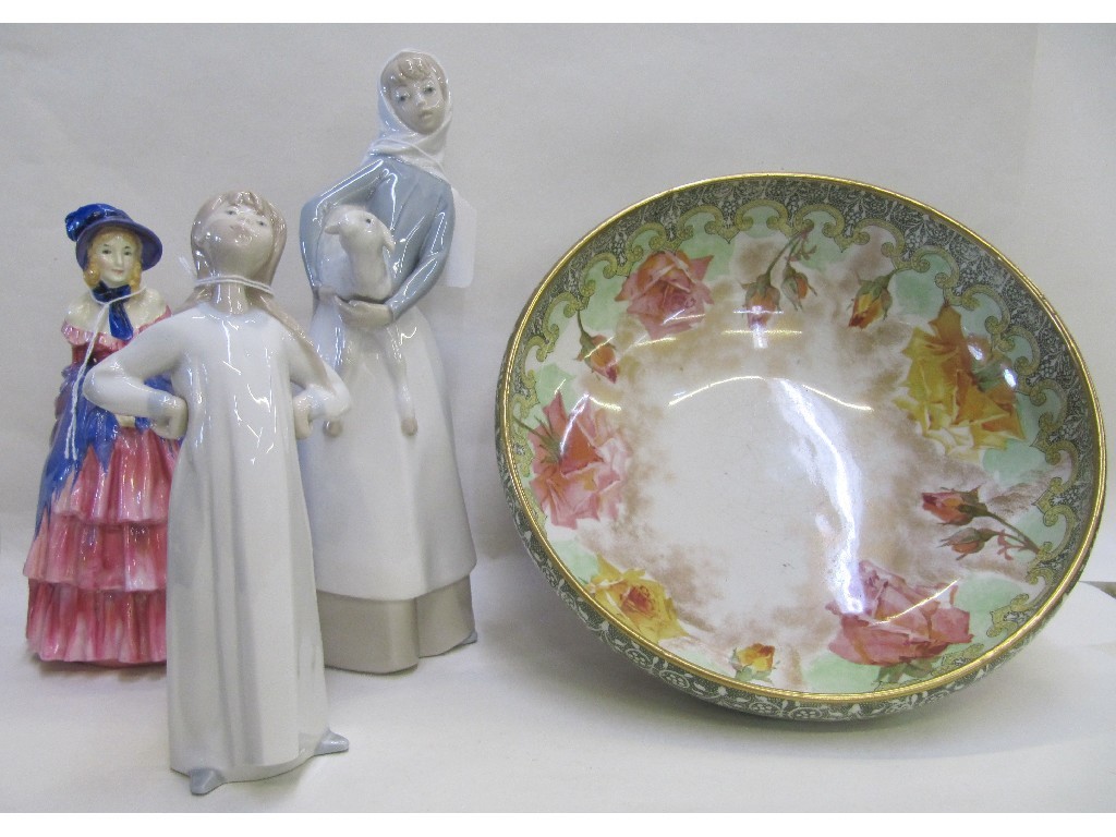 Appraisal: Royal Doulton figure 'A Victorian Lady' HN Royal Doulton underglaze