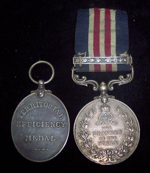 Appraisal: A George V Military Medal to Dvr Harrison RASC and