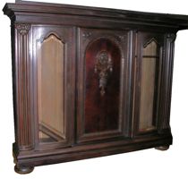 Appraisal: A Massive Bookcase circa late th early th Century Carved