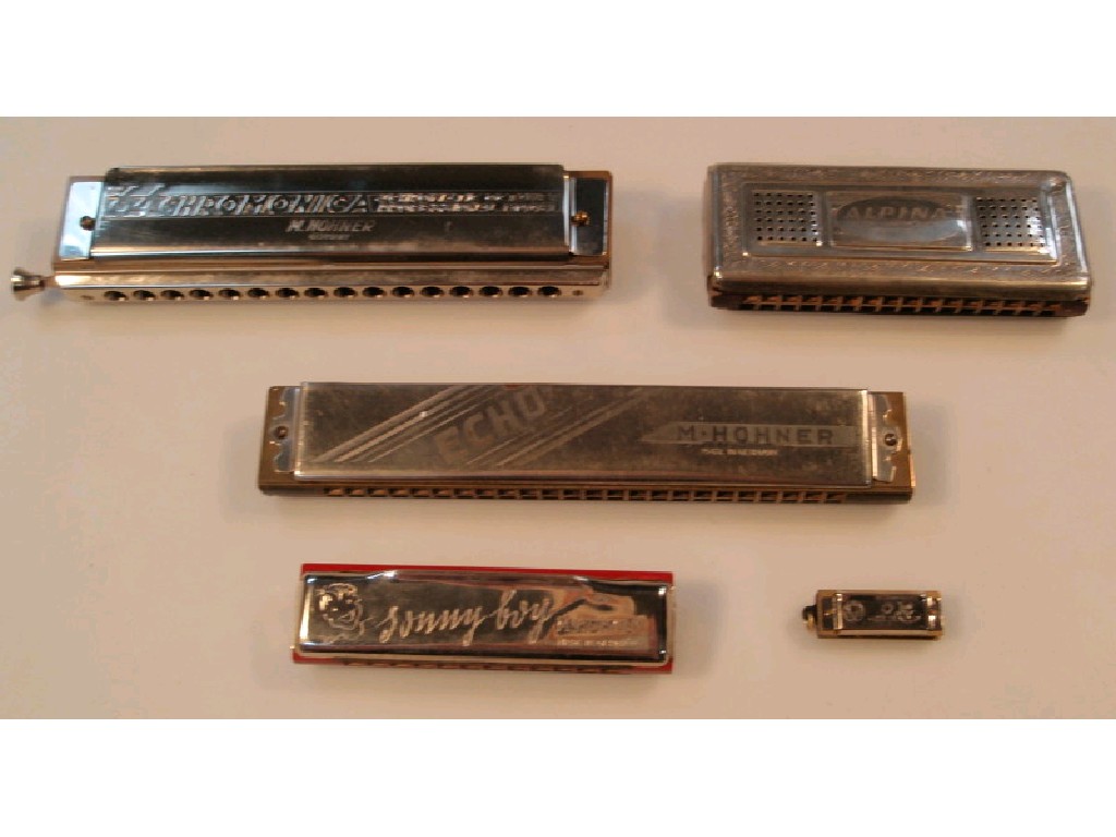 Appraisal: A M Hohner Chromonica cm in original box a Hohner