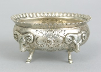 Appraisal: A Mid th Century Sterling Silver Master Salt Dish by