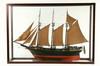 Appraisal: SHIP MODEL - Three masted wooden ship model Nee Bana