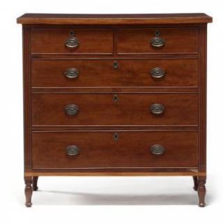 Appraisal: Southern Late Federal Chest of Drawers circa Maryland or Northern