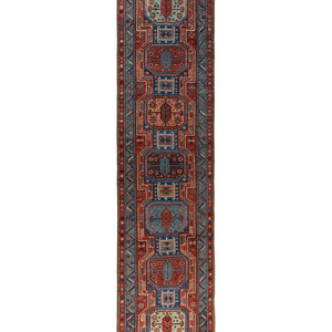 Appraisal: A Northwest Persian Wool Runner Late th Century feet inches