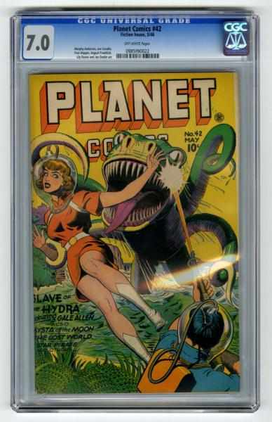 Appraisal: Planet Comics CGC Fiction House Click for full description