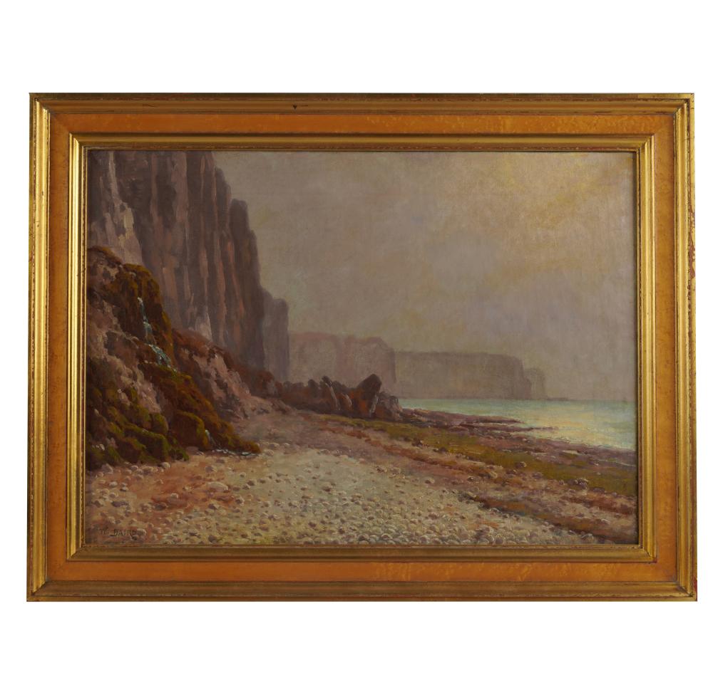 Appraisal: WILLIAM BAPTISTE BAIRD - COASTALoil on canvas signed lower left