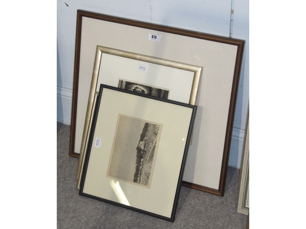 Appraisal: JOHN BULLOCH SOUTAR Three etchings all signed plus an etching