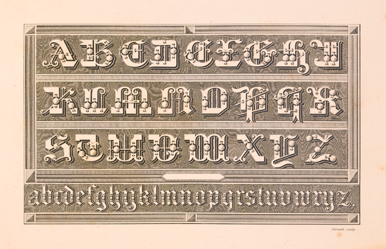 Appraisal: TYPOGRAPHY Stirling Ramon Bellezas de la Caligrafia plates mostly alphabets