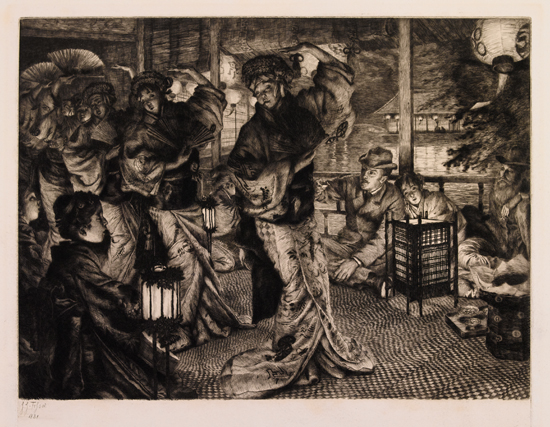 Appraisal: JAMES JACQUES TISSOT L'Enfant Prodigue Complete set of etchings with