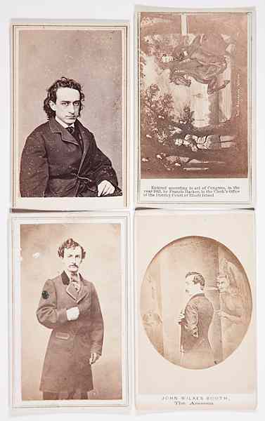 Appraisal: Political Americana - Lincolniana John Wilkes Booth and Edwin Booth