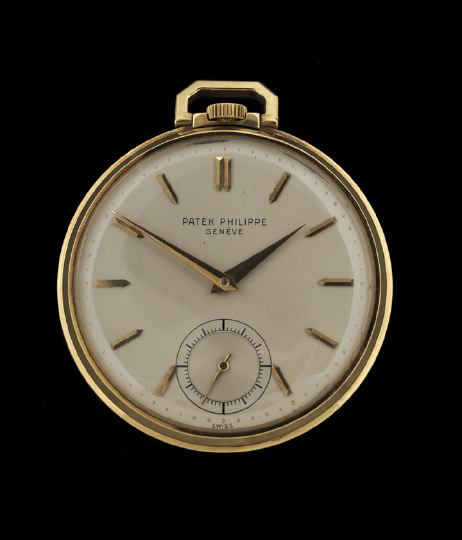 Appraisal: Fine Gentleman's Eighteen-Karat Yellow Gold Patek Philippe Pocket Watch of