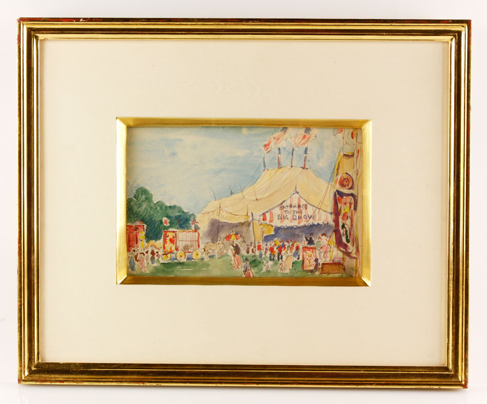 Appraisal: - Beal Circus Big Tent W C Reynolds Beal American