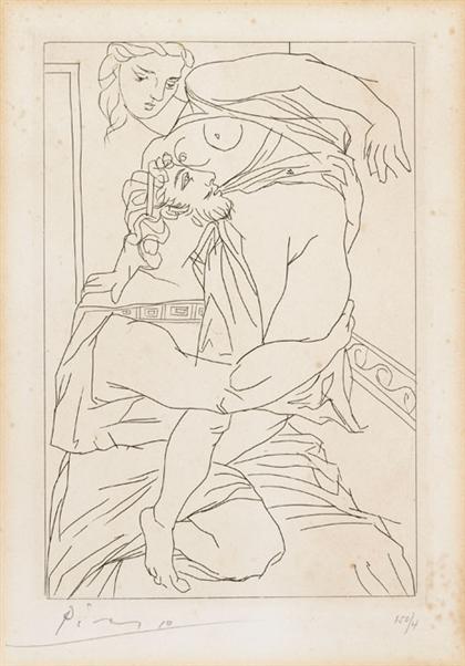 Appraisal: PABLO PICASSO spanish - suite of six etchings LYSISTRATA Each