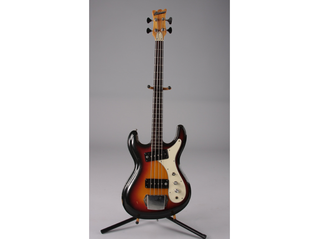 Appraisal: Vintage Univox Hi-Flyer Electric Bass ca early s serial sunburst