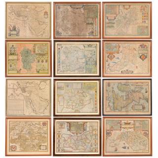 Appraisal: Collection antique maps by Speede and others th th c