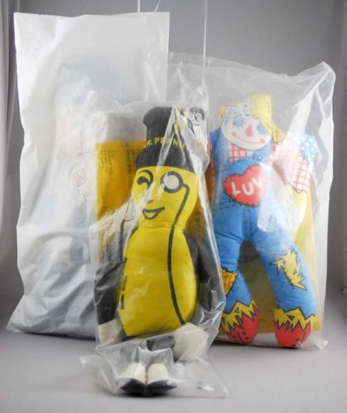 Appraisal: Lot of Promotional Give-Away Character Dolls Description All sealed in