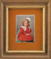 Appraisal: OUTSTANDING HAND PAINTED GERMAN PORCELAIN PLAQUE Signed lower left Till