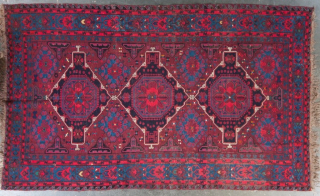 Appraisal: Soumak rug Caucasus circa approx x