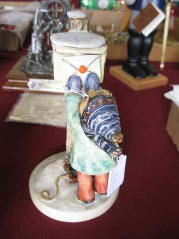 Appraisal: Hummel Figurine ''Letter to Santa'' Goebel bee mark