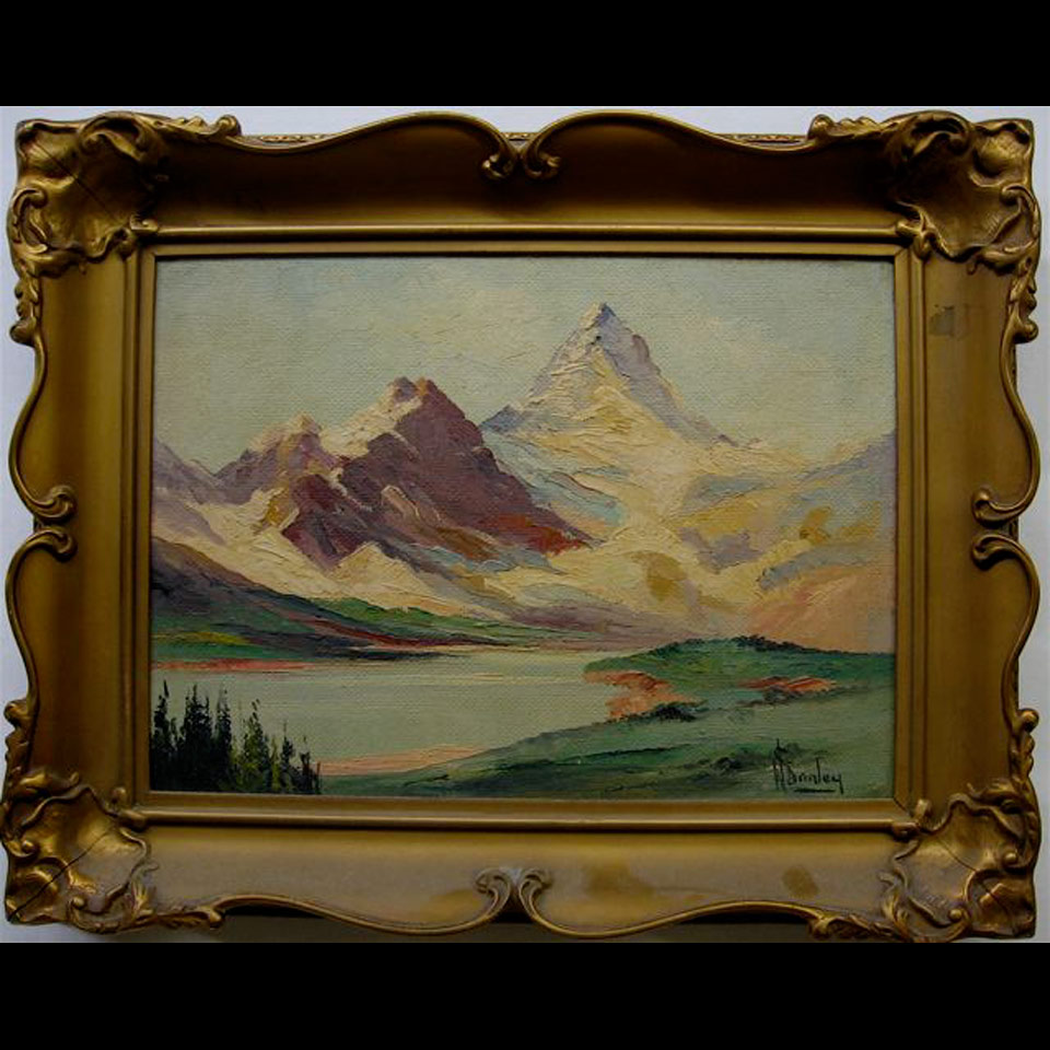 Appraisal: MOUNT ASSINIBOINE - CANADIAN ROCKIES YOHO GLACIER - YOHO VALLEY