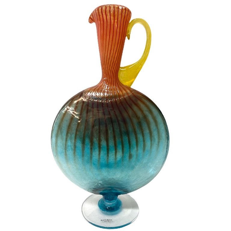 Appraisal: Kosta Boda Art Glass Ewer Kosta Boda Art Glass Ewer