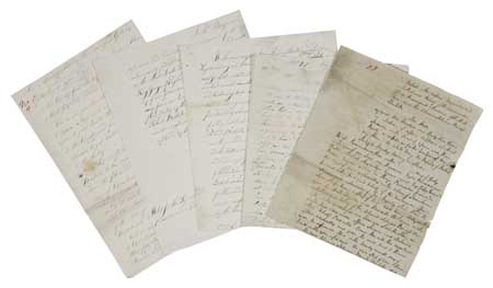 Appraisal: AN EXCEPTIONAL GROUP OF MSS SLAVERY AND ABOLITION Group of