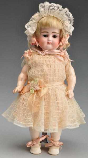 Appraisal: Early Pouty Kestner Child Doll Description German bisque socket head