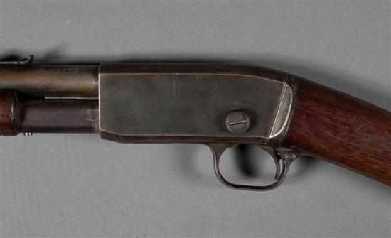 Appraisal: Remington Model caliber slide-action long rifle serial RW first quarter