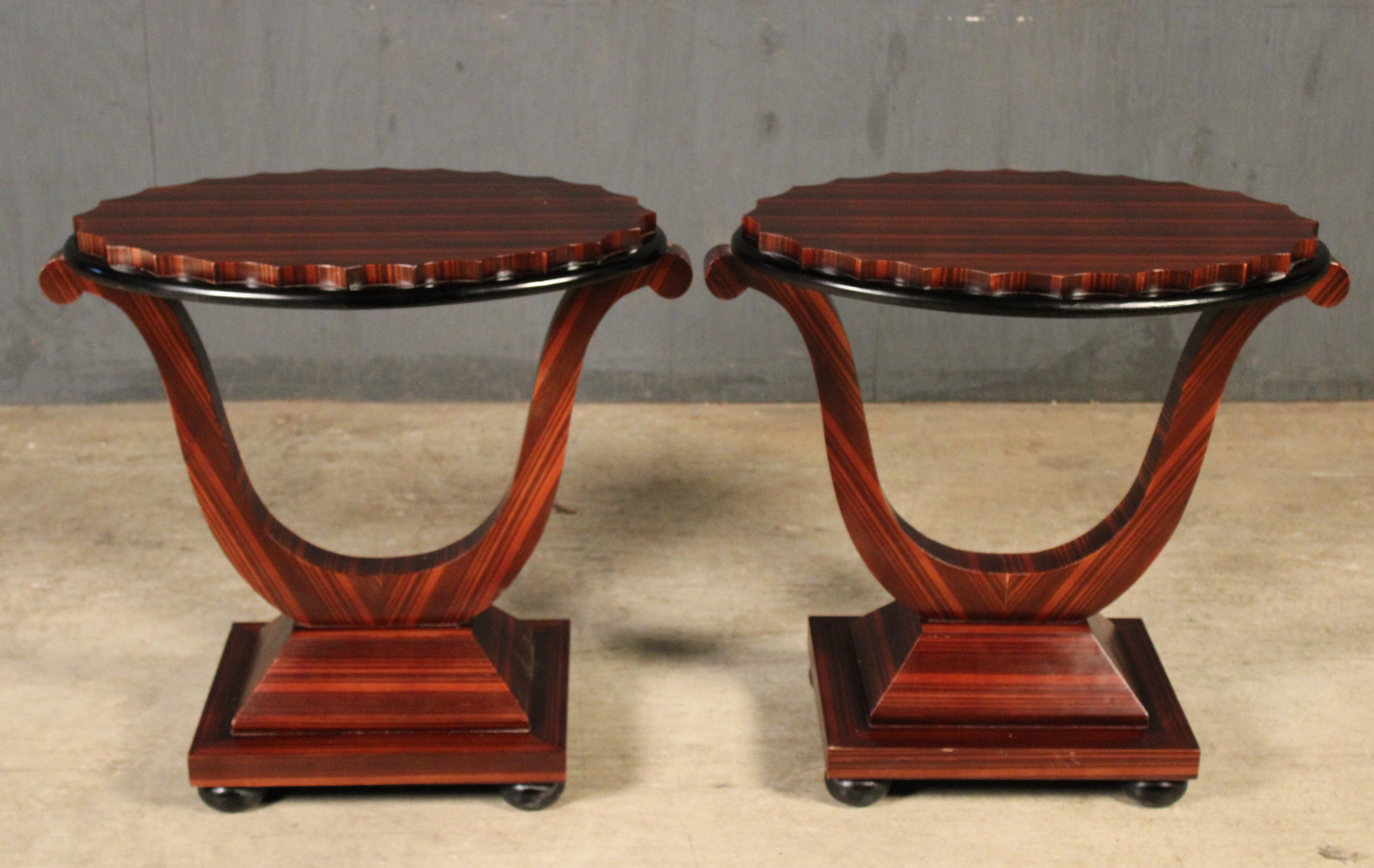 Appraisal: PR OF OVAL BIEDERMEIER STYLE OCCASSIONAL TABLES Pair of oval