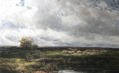 Appraisal: Edmund Morison Wimperis - The approaching storm Signed and dated