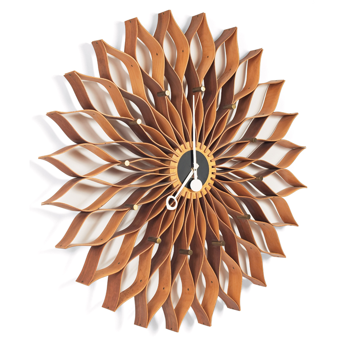 Appraisal: George Nelson and Associates Sunflower clock by Howard Miller s