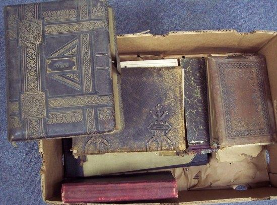 Appraisal: Sundry Victorian and later photographic albums